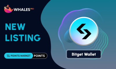 Los puntos BWB de Bitget Wallet hacen su debut en Whale Market y ocupan el segundo lugar en volumen de operaciones de 24 horas