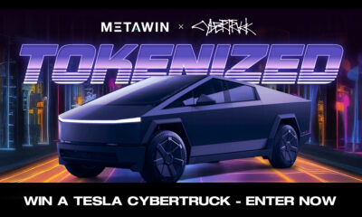 MetaWin anuncia la innovadora competencia TOKENIZED Tesla Cybertruck en Ethereum Blockchain Base Layer 2