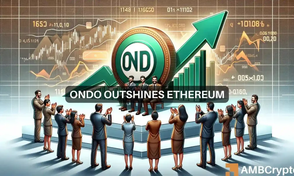 ONDO se 'desacopla' de Ethereum para verse verde: ¿Será el precio de 1 dólar el próximo?