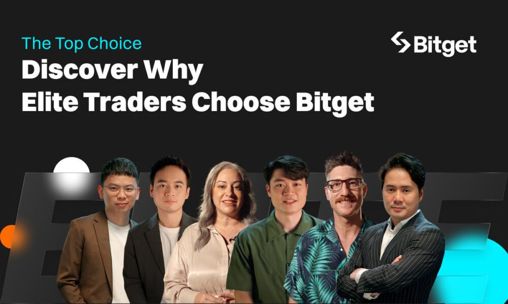 Bitget lanza la campaña Elite Trader con cinco prestigiosos criptoinfluencers