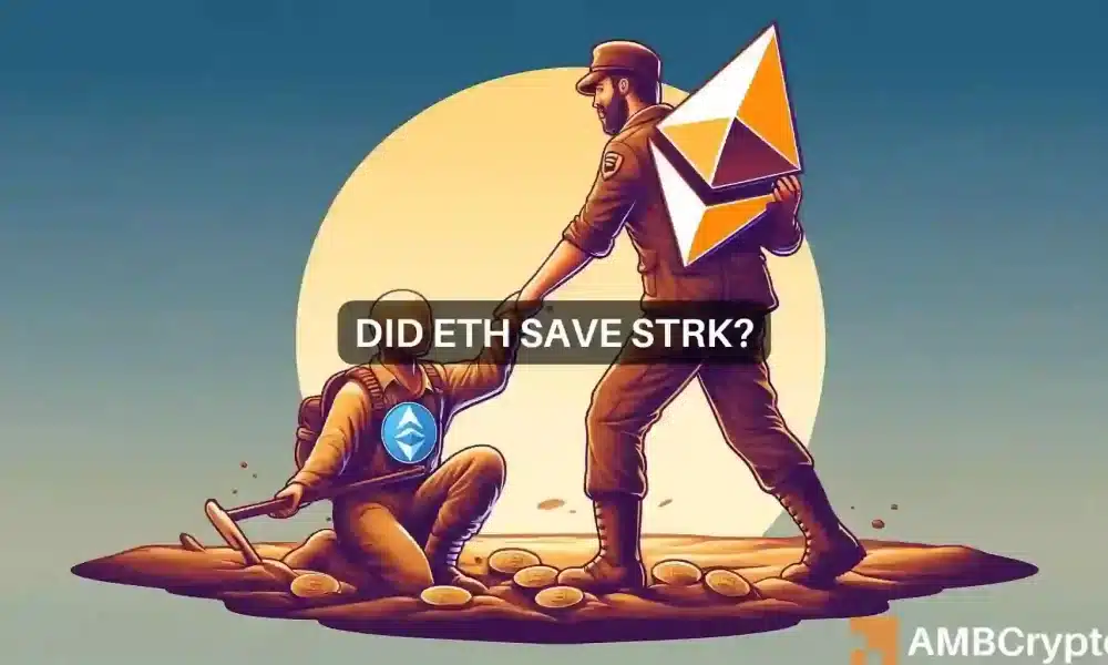 Decodificando el aumento de precio de Ethereum L2 Starknet: ¿ETH ayudó a que STRK subiera?