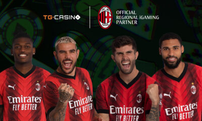 El nuevo Crypto Casino TG.Casino se convierte en socio regional de iGaming del AC Milan