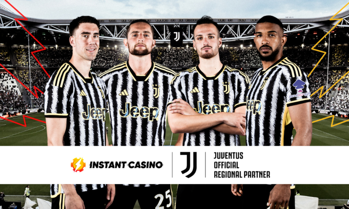 El nuevo sitio de casino en línea Instant Casino colabora con el equipo italiano de la Serie A Juventus FC