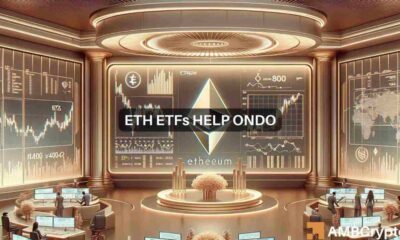 La aprobación del ETF de Ethereum ayuda a ONDO a dispararse a $ 1,33 ATH: ¿$ 2 a continuación?