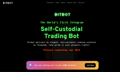 bitbot crypto trading bot website homepage