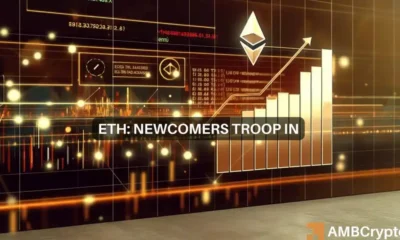 Las direcciones de Ethereum aumentan, lo que hace que ETH vuelva a alcanzar los 3.000 dólares: ¿qué sigue?