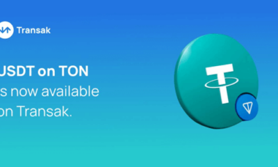 Transak integrates Tether (USDT) on TON Network