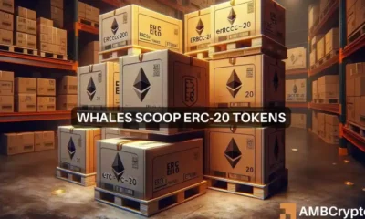 Whale invierte en Ethereum: por qué PEPE, LINK y UNI están en el centro de atención