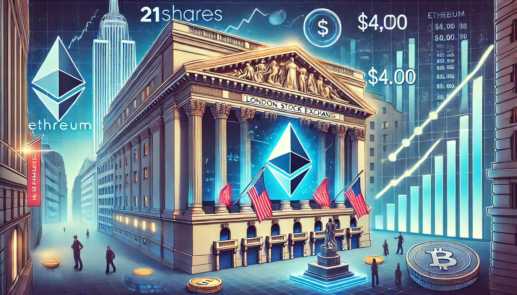 21Shares introduce Ethereum Staking ETP en la Bolsa de Londres