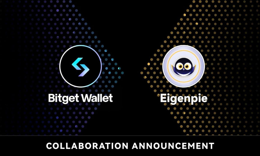 Bitget Wallet integrado en Eigenpie, amplifica los servicios de retoma