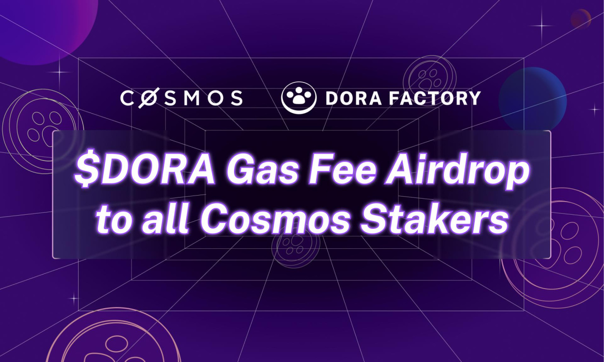 Dora Factory anuncia un histórico lanzamiento aéreo de $DORA a más de 1 millón de participantes de ATOM en la ronda de votación MACI más grande de la historia