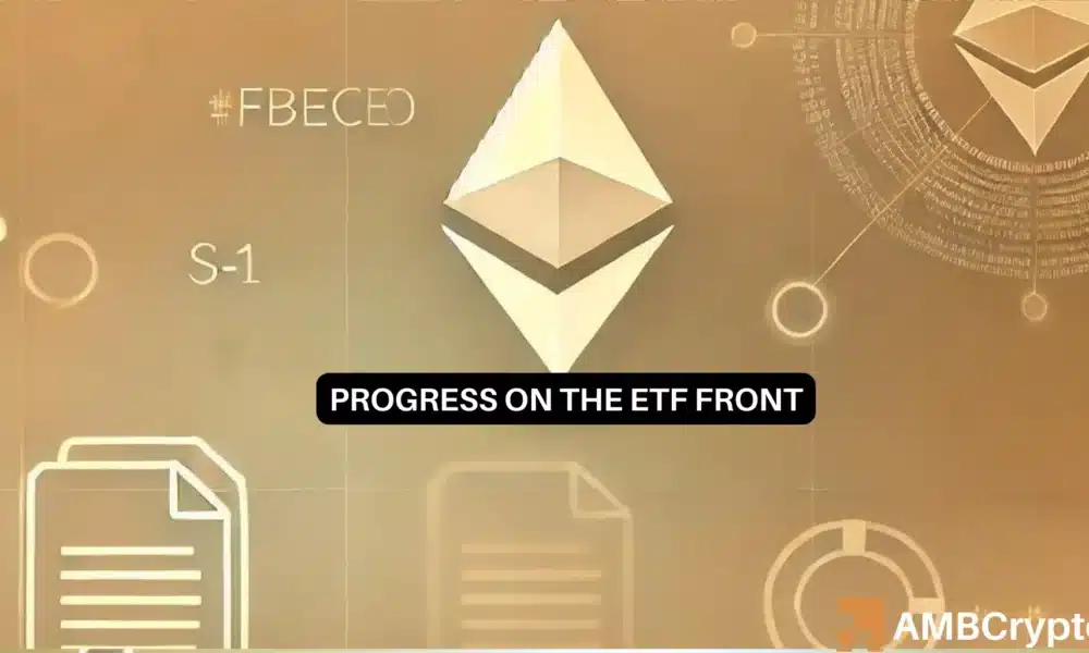 ETF de Ethereum: VanEck, BlackRock presentan sus S-1 y eso significa...