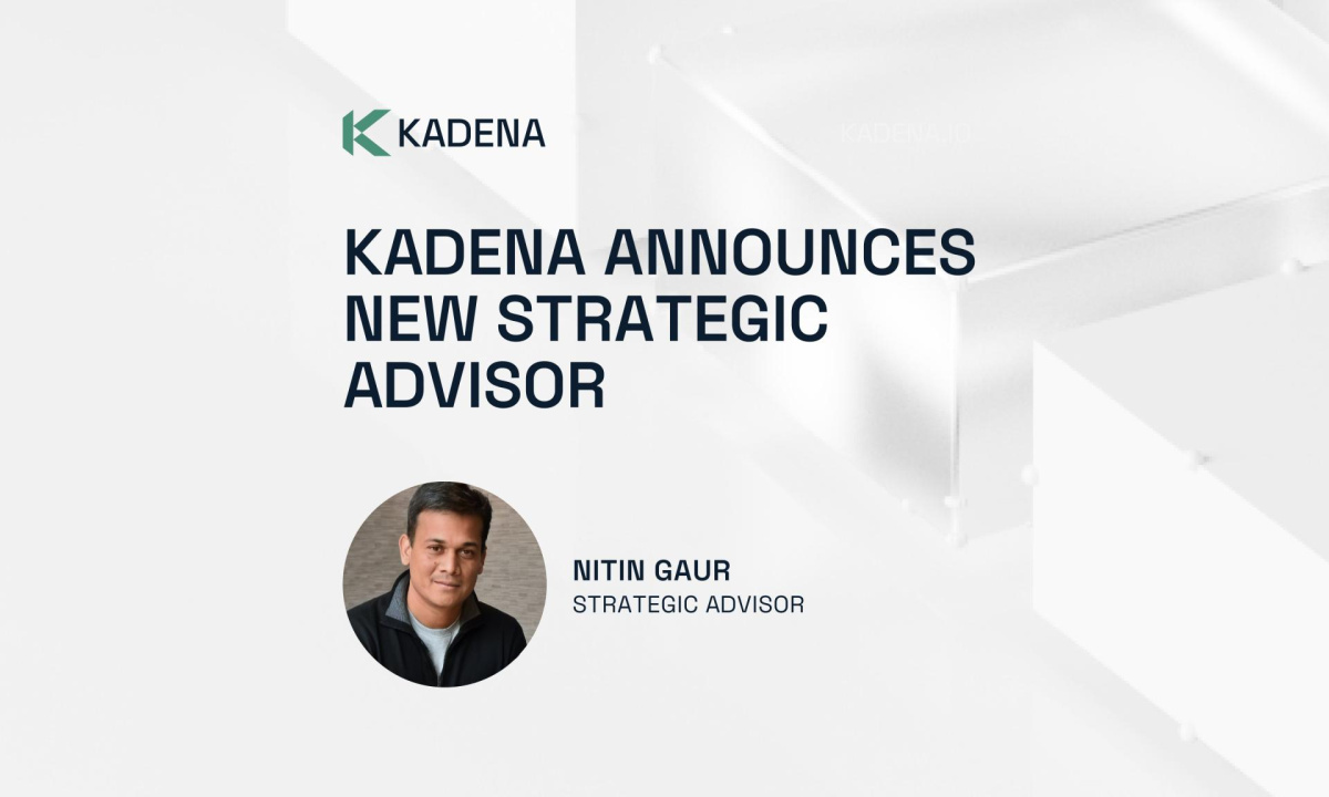 Kadena anuncia a Nitin Gaur como asesor