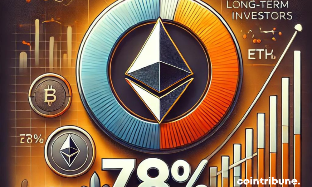 Crypto: el 78% de Ethereum es propiedad de inversores a largo plazo