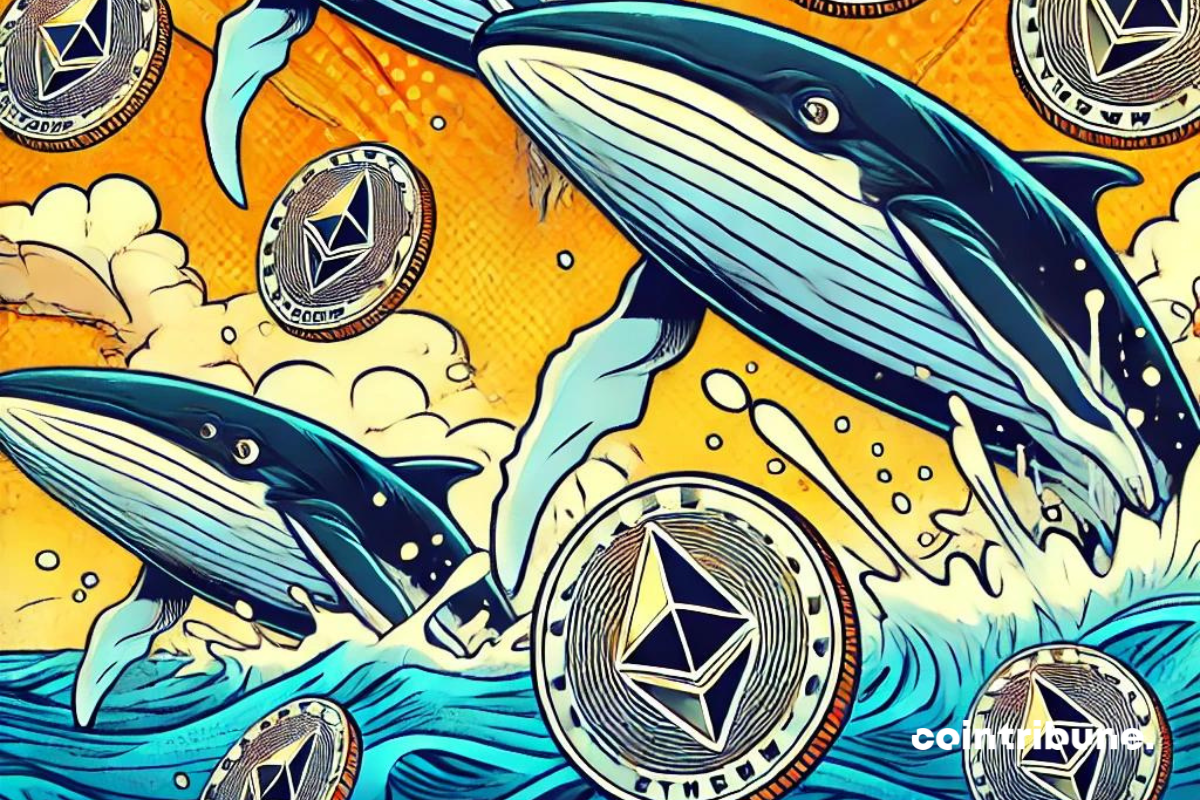 ¡Las ballenas mueven millones en tokens Ethereum!