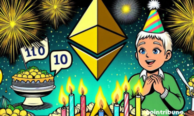 Ethereum celebrates its 10th anniversary with spectacular global events.