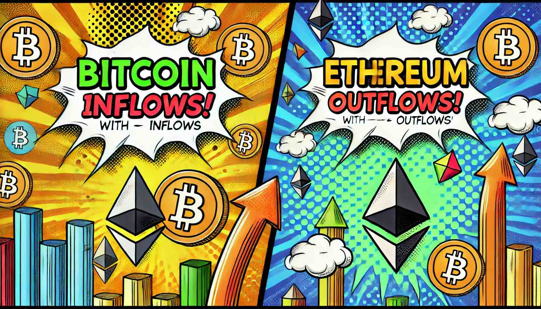 Bitcoin Y Ethereum ETFs: Ingresos Y Egresos Destacan La Dominancia De BTC - Criptotendencias