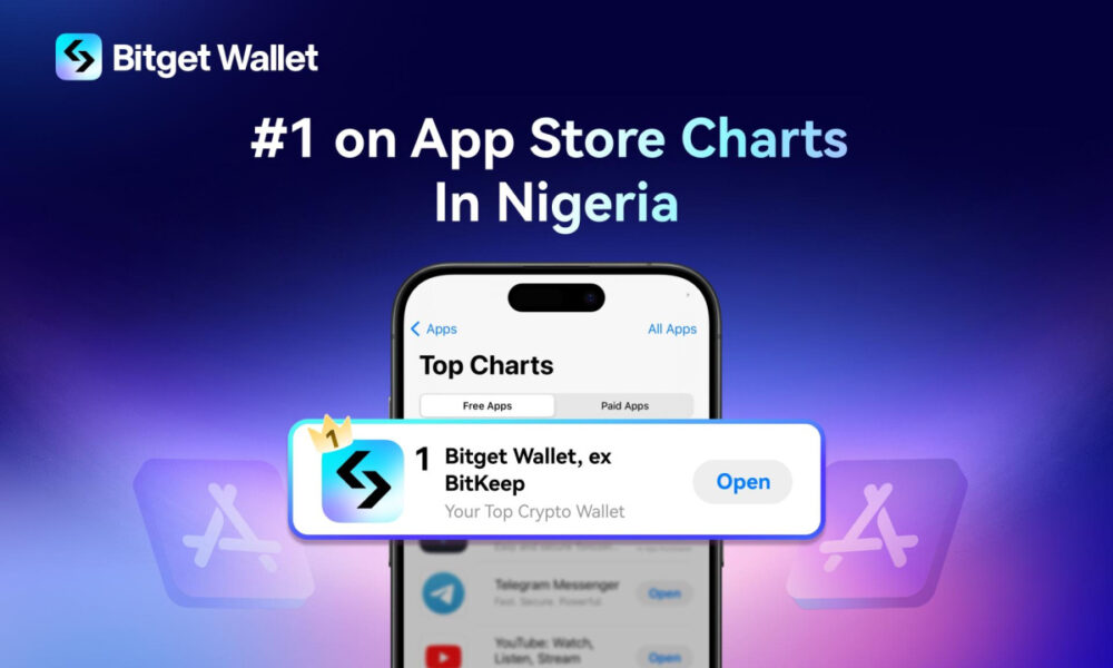 Bitget Wallet subraya su compromiso total con el ecosistema TON y domina las listas de App Store en Nigeria