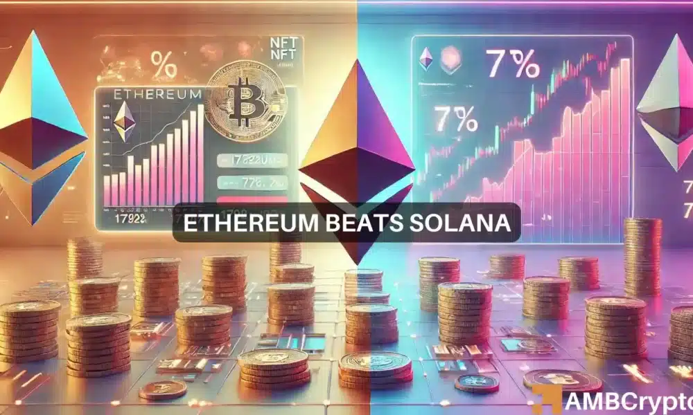 Explicado: Ethereum supera a Solana en ventas de NFT a pesar de una caída del 7 %