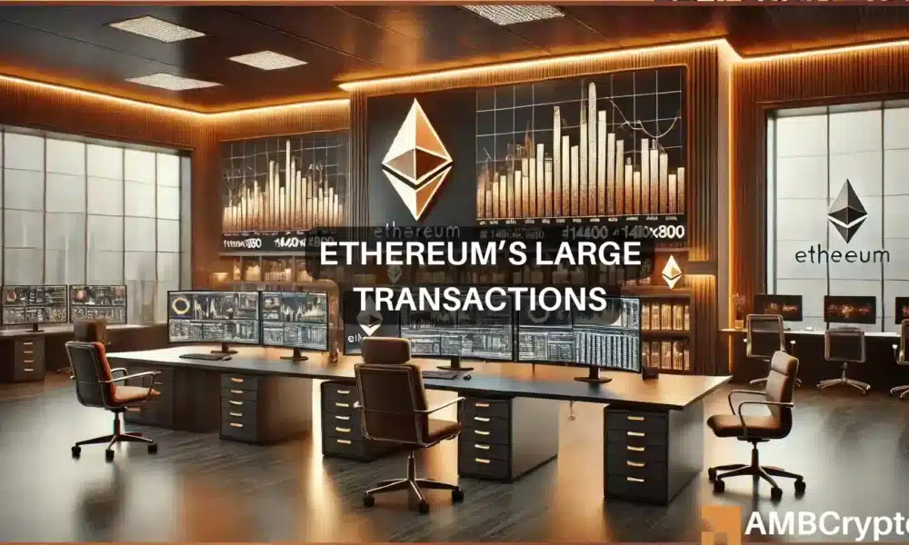 Las transacciones de Ethereum aumentan: ¿frenesí de compras o frenesí de ventas?