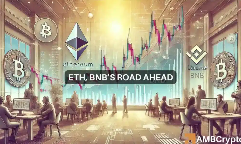 Por qué Ethereum y BNB están listos para recuperarse con subidas alcistas