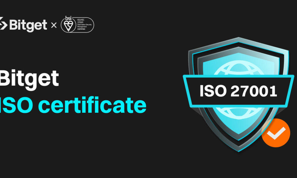 Bitget obtiene la certificación ISO 27001:2022, reforzando la transparencia y la seguridad