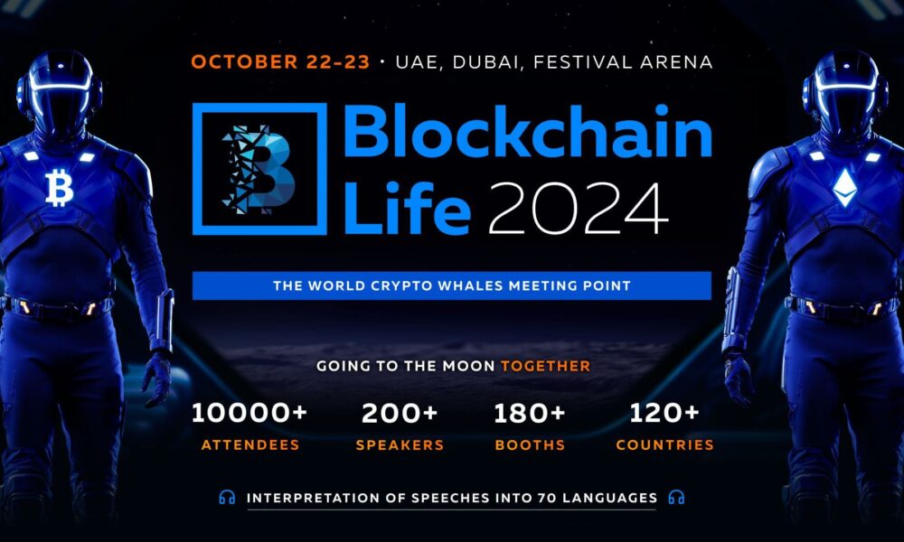 Blockchain Life 2024 en Dubai presenta los primeros oradores