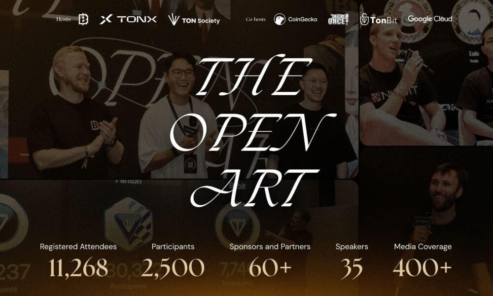 El Open Art de Blum, TONX y TON Society se convierte en el mayor evento de la semana Token2049