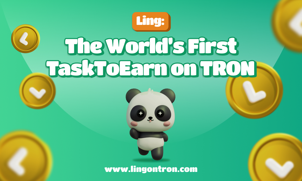 Panda Ling ($LING) presenta la plataforma Tap2Earn y Task2Earn basada en TRON: anunciada la preventa