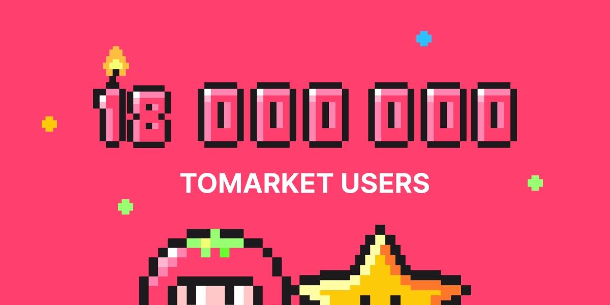 Tomarket, la miniaplicación de Telegram, llega a 18 millones de usuarios y anuncia el lanzamiento del token y el airdrop