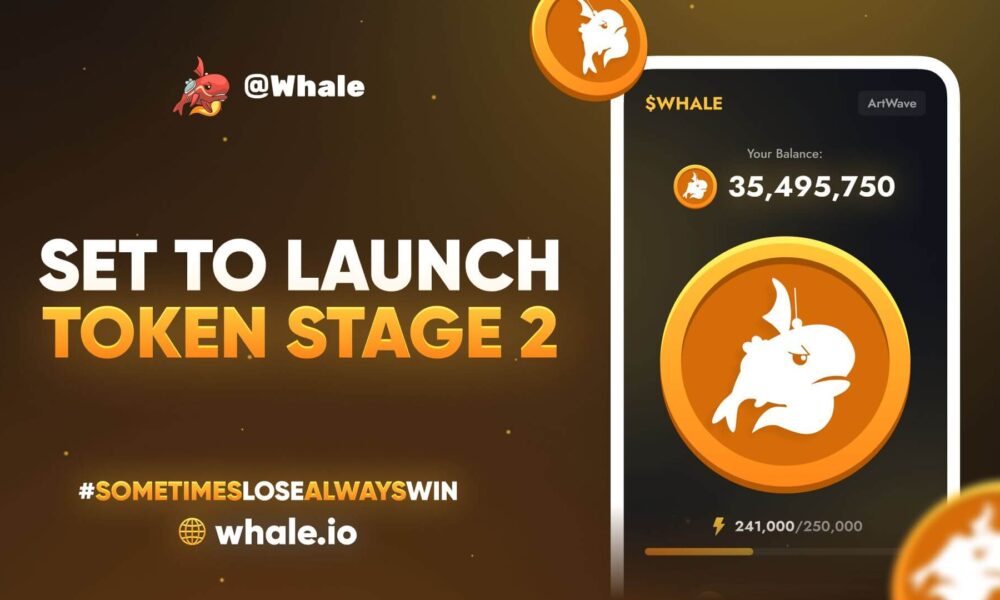 Whale lanza un juego donde ganas tokens