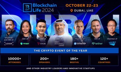 Blockchain Life 2024 en Dubai: una reunión legendaria de expertos del mercado antes del encierro