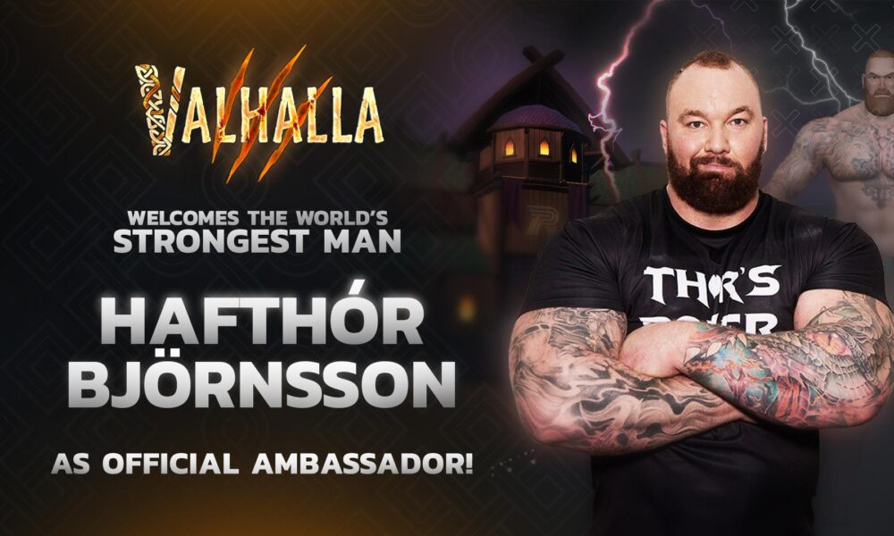 El Valhalla de FLOKI recibe a Hafthor Björnsson, "La Montaña" de Juego de Tronos, como embajador oficial