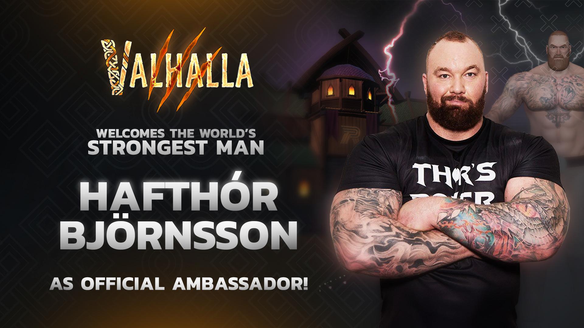 El Valhalla de FLOKI recibe a Hafthor Björnsson, "La Montaña" de Juego de Tronos, como embajador oficial