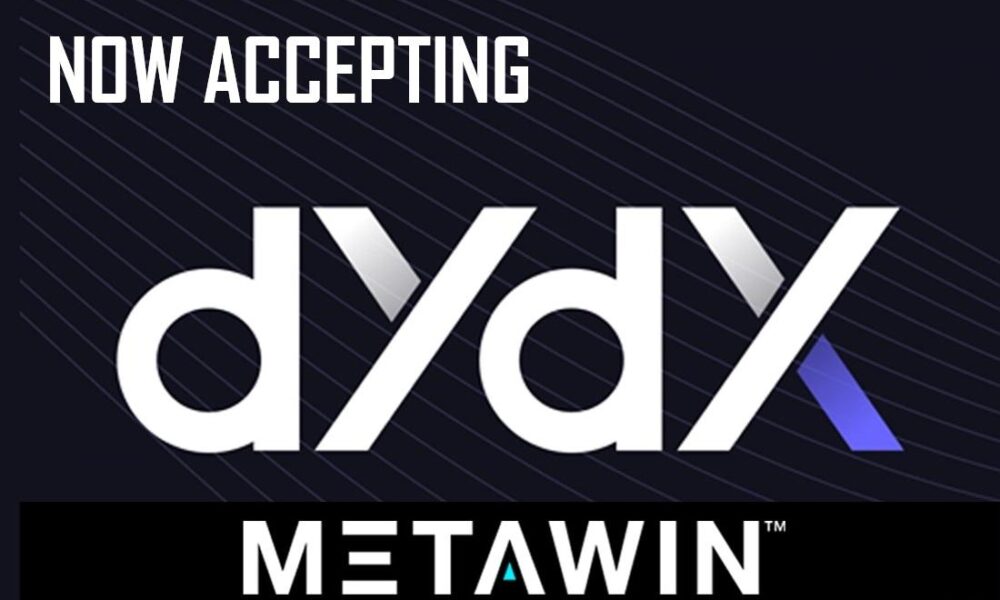 MetaWin integra $DYDX y lanza un nuevo sorteo de premios con 5000 tokens DYDX para participantes elegibles