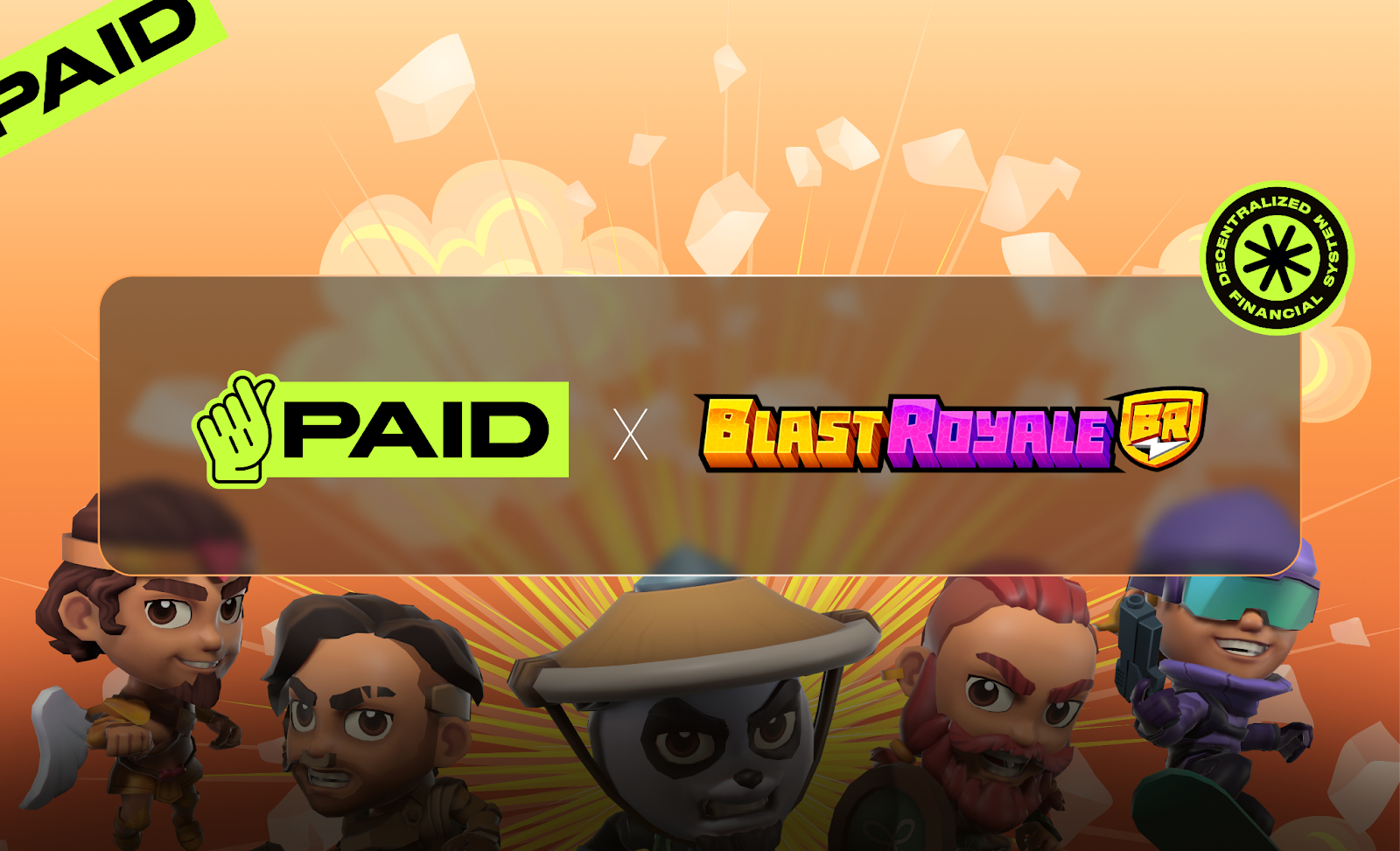 PAID Network presenta un revolucionario crowdfunding centrado en la comunidad con LCO exclusivo para Blast Royale