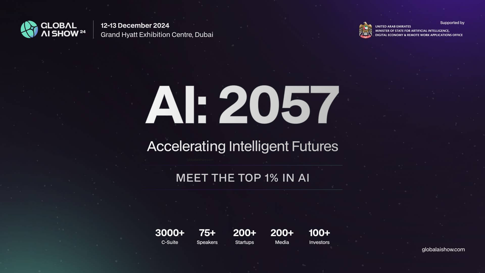 VAP Group acogerá la segunda edición del Global AI Show en Dubai