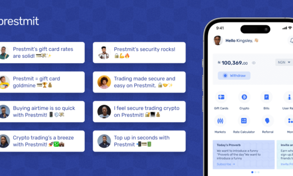 Prestmit: Transformando el comercio de criptomonedas en Nigeria con soluciones seguras y eficientes