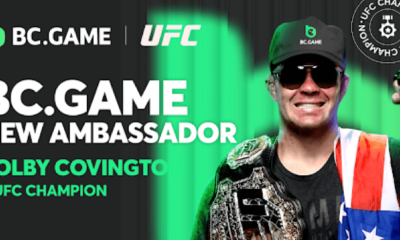 BC.GAME anuncia al campeón de peso welter de UFC Colby Covington como su nuevo embajador de marca