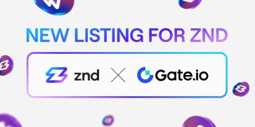 Gate.io enumera Znd